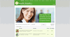 Desktop Screenshot of easylifeinbrussels.be